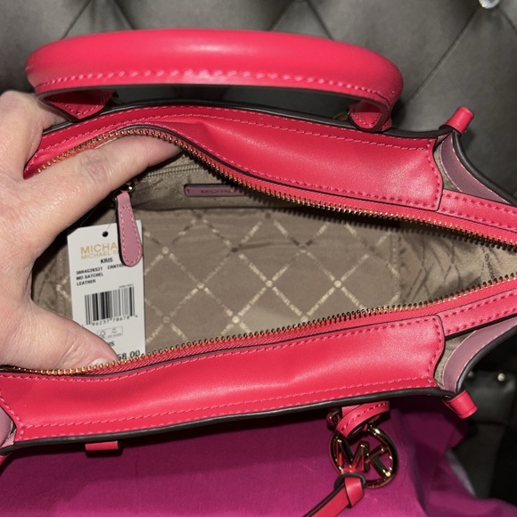 NWT Michael Kors Kris Medium Satchel - Picture 8 of 11